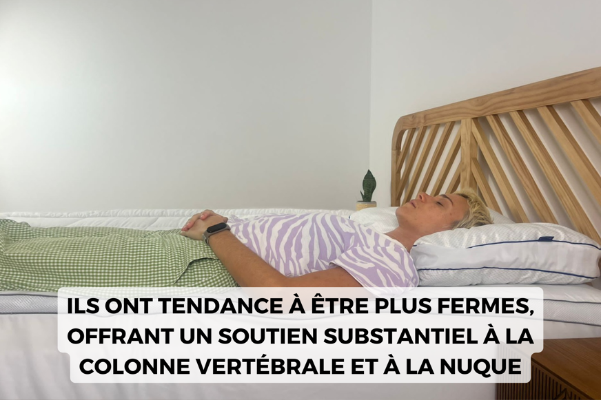 oreiller soutien colonne